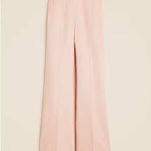 Carolina flare pant in stretch linen blend
in Ballet Slipper